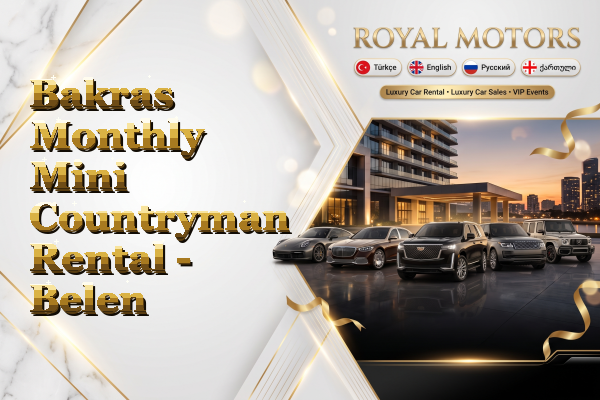 Bakras Monthly Mini Countryman Rental - Belen