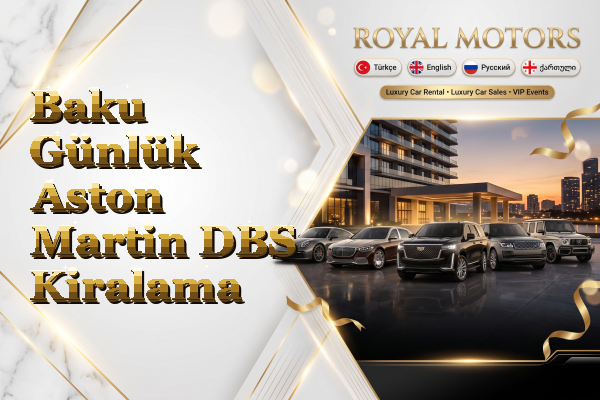 Baku Günlük Aston Martin DBS Kiralama