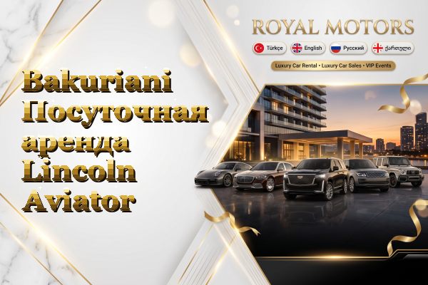 Bakuriani Посуточная аренда Lincoln Aviator