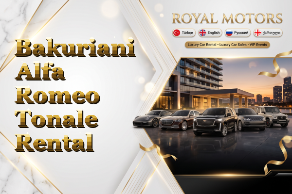 Bakuriani Alfa Romeo Tonale Rental