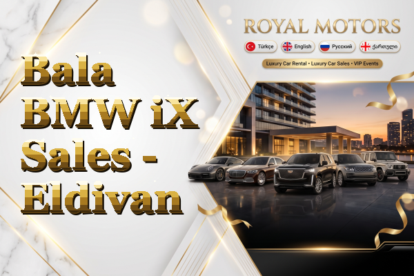 Bala BMW iX Sales - Eldivan