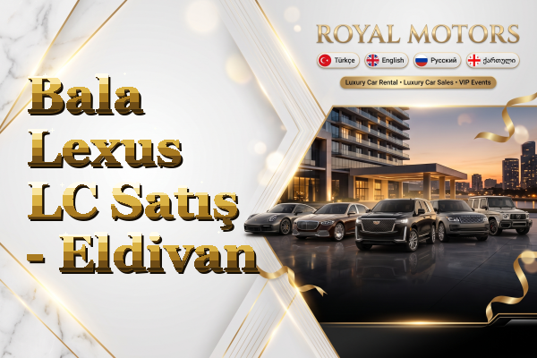 Bala Lexus LC Satış - Eldivan