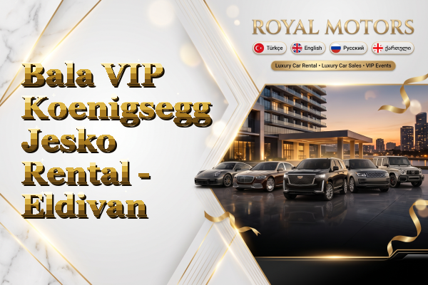 Bala VIP Koenigsegg Jesko Rental - Eldivan
