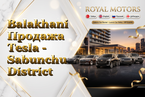 Balakhani Продажа Tesla - Sabunchu District