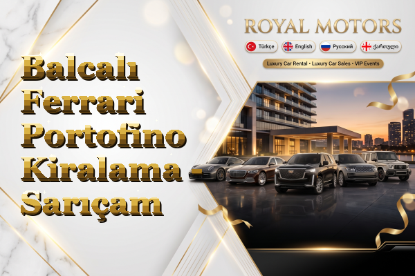 Balcalı Ferrari Portofino Kiralama - Sarıçam