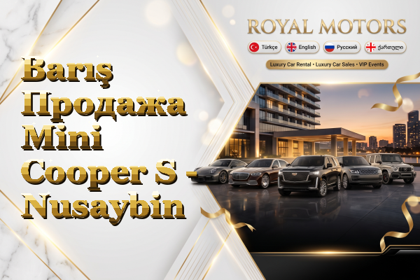 Barış Продажа Mini Cooper S - Nusaybin