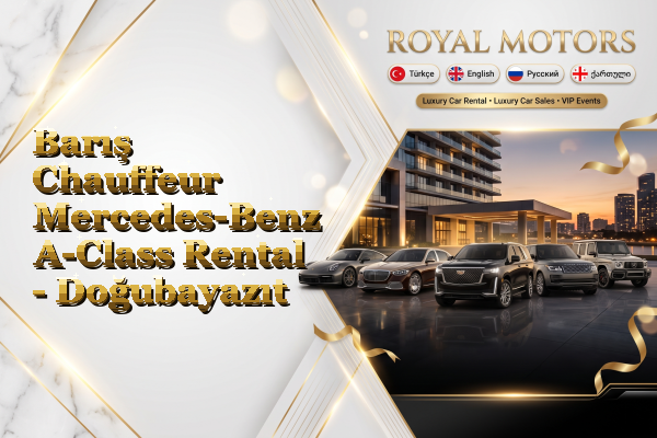 Barış Chauffeur Mercedes-Benz A-Class Rental - Doğubayazıt