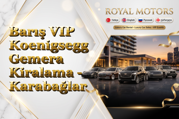 Barış VIP Koenigsegg Gemera Kiralama - Karabağlar