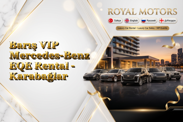 Barış VIP Mercedes-Benz EQE Rental - Karabağlar