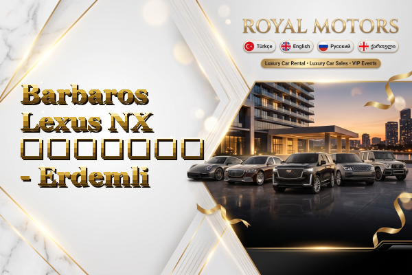 Barbaros Lexus NX გაყიდვა - Erdemli