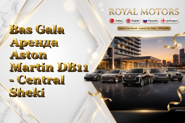 Bas Gala Аренда Aston Martin DB11 - Central Sheki