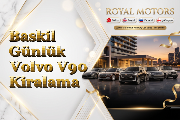 Baskil Günlük Volvo V90 Kiralama