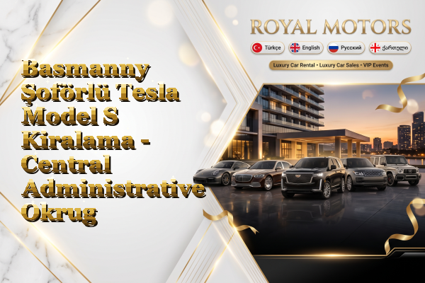 Basmanny Şoförlü Tesla Model S Kiralama - Central Administrative Okrug