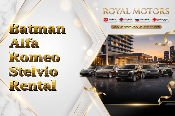 Batman Alfa Romeo Stelvio Rental