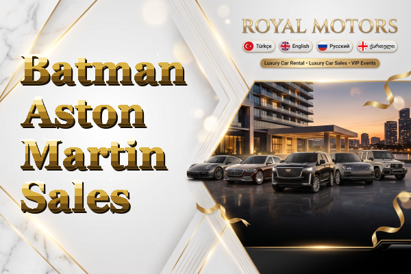 Batman Aston Martin Sales