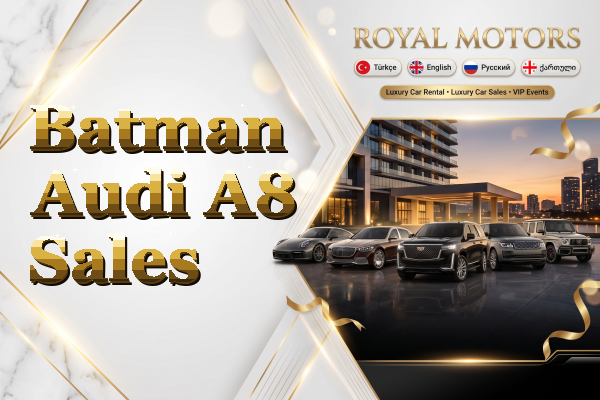 Batman Audi A8 Sales
