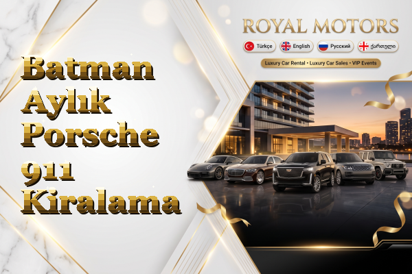 Batman Aylık Porsche 911 Kiralama