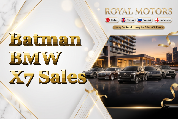 Batman BMW X7 Sales