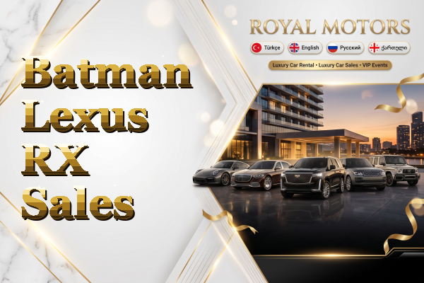 Batman Lexus RX Sales