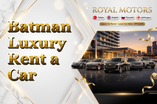 Batman Luxury Rent a Car