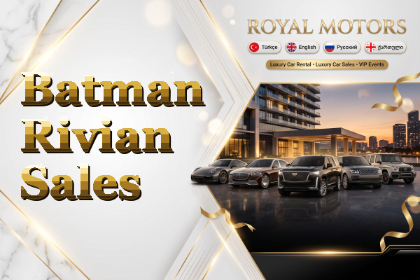 Batman Rivian Sales