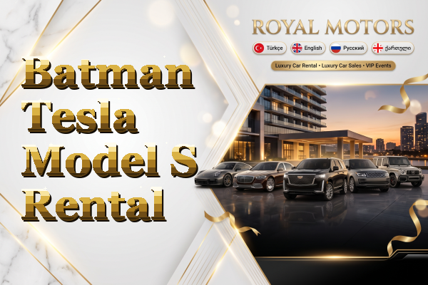 Batman Tesla Model S Rental