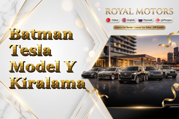 Batman Tesla Model Y Kiralama
