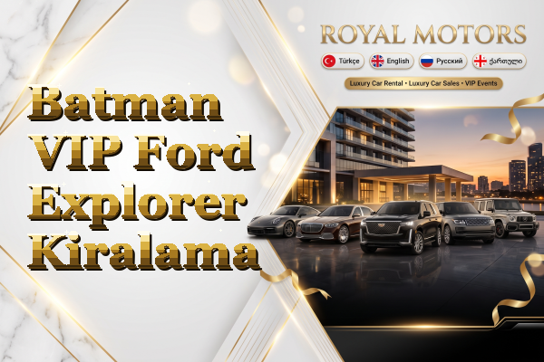 Batman VIP Ford Explorer Kiralama