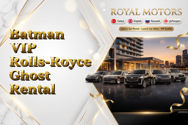 Batman VIP Rolls-Royce Ghost Rental
