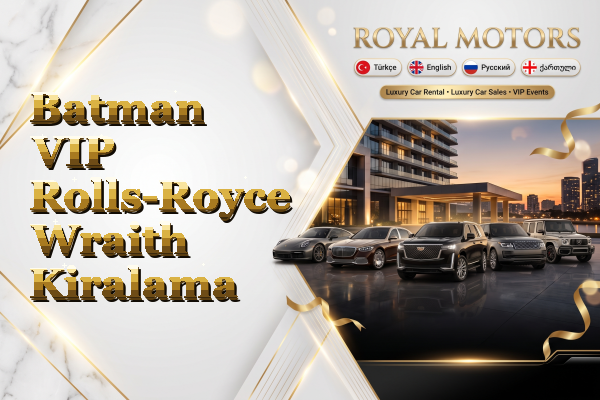Batman VIP Rolls-Royce Wraith Kiralama