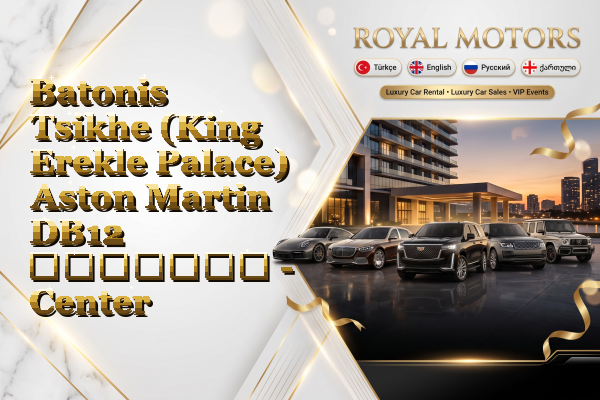Batonis Tsikhe (King Erekle Palace) Aston Martin DB12 გაყიდვა - Center