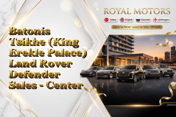 Batonis Tsikhe (King Erekle Palace) Land Rover Defender Sales - Center