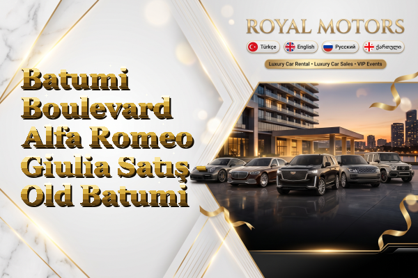 Batumi Boulevard Alfa Romeo Giulia Satış - Old Batumi