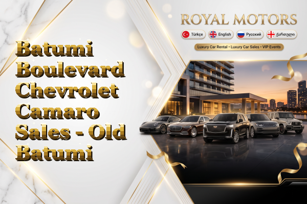 Batumi Boulevard Chevrolet Camaro Sales - Old Batumi