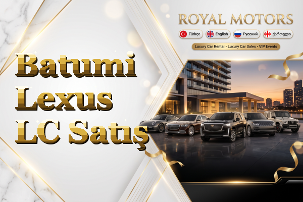 Batumi Lexus LC Satış