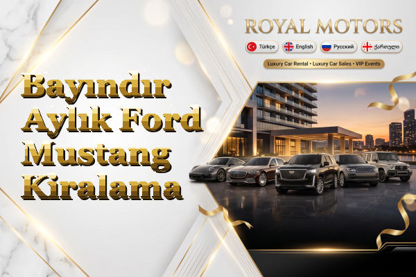 Bayındır Aylık Ford Mustang Kiralama
