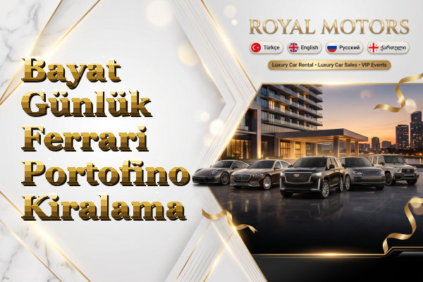 Bayat Günlük Ferrari Portofino Kiralama