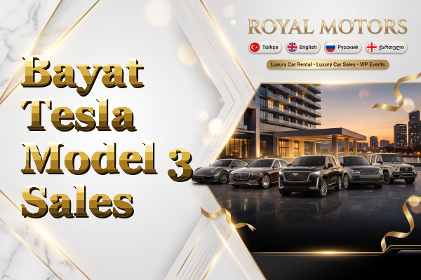 Bayat Tesla Model 3 Sales