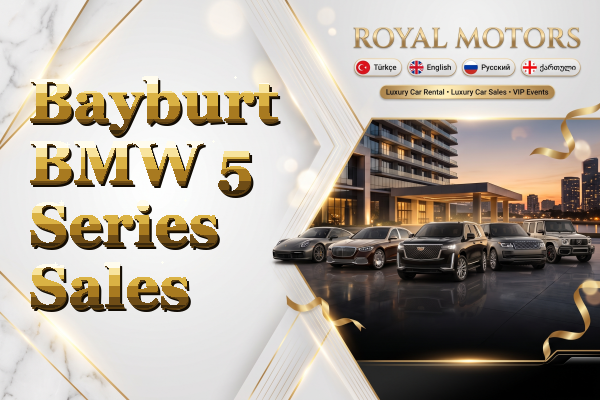 Bayburt BMW 5 Series Sales
