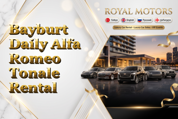 Bayburt Daily Alfa Romeo Tonale Rental