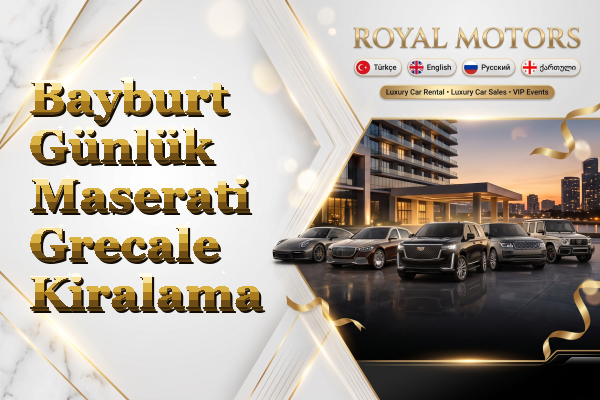 Bayburt Günlük Maserati Grecale Kiralama