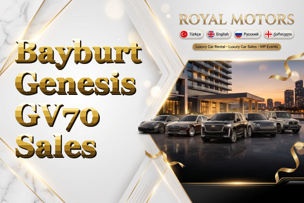 Bayburt Genesis GV70 Sales