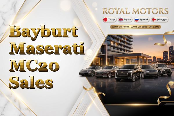 Bayburt Maserati MC20 Sales