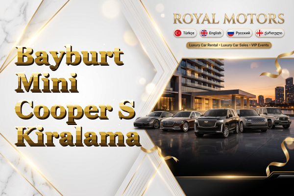 Bayburt Mini Cooper S Kiralama