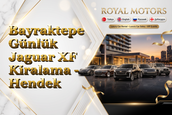 Bayraktepe Günlük Jaguar XF Kiralama - Hendek