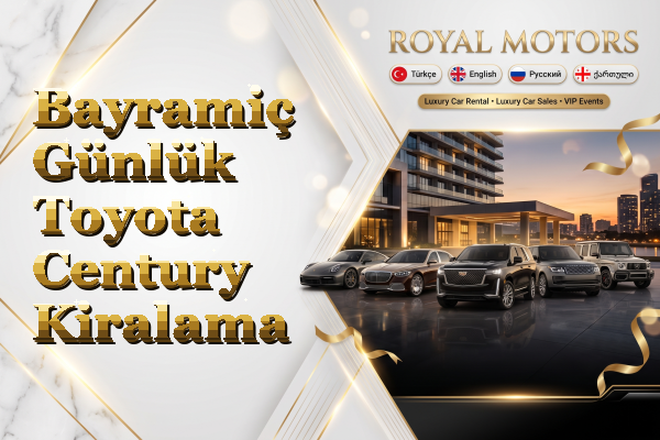 Bayramiç Günlük Toyota Century Kiralama