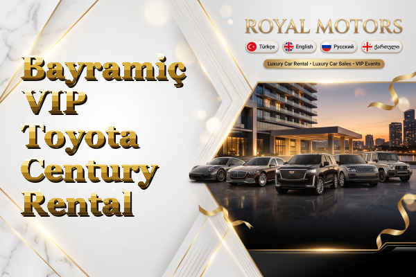 Bayramiç VIP Toyota Century Rental