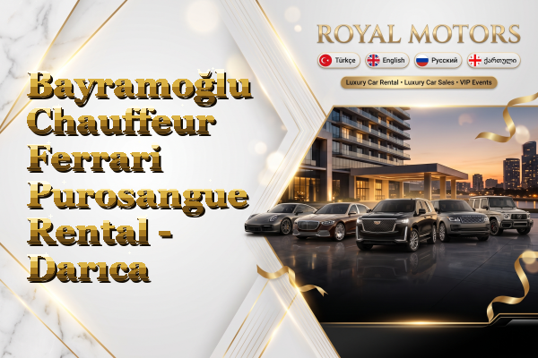 Bayramoğlu Chauffeur Ferrari Purosangue Rental - Darıca