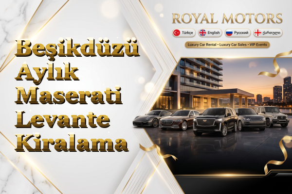 Beşikdüzü Aylık Maserati Levante Kiralama