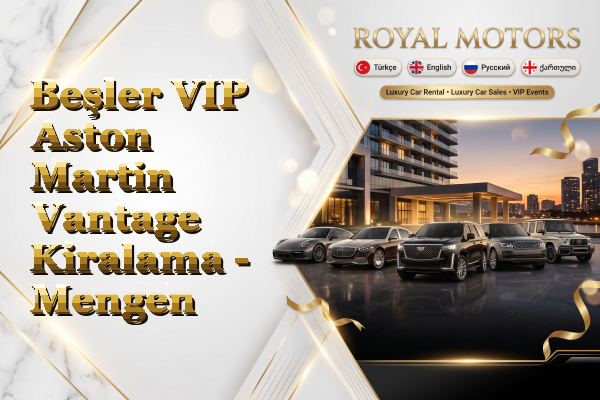 Beşler VIP Aston Martin Vantage Kiralama - Mengen